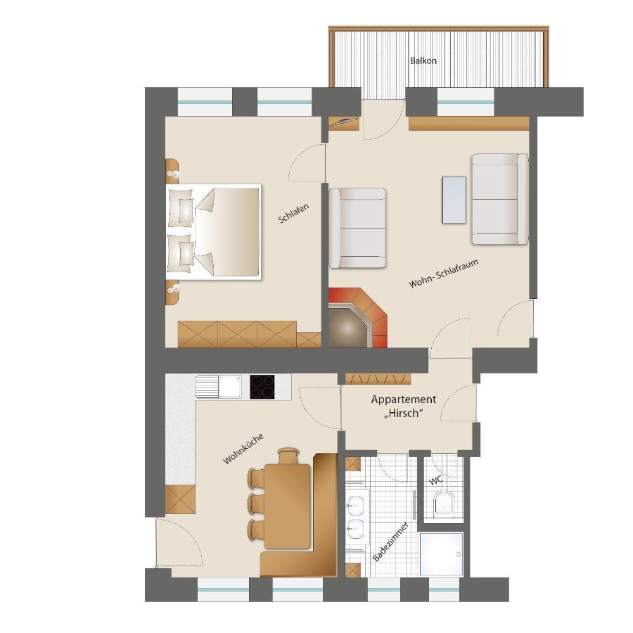 פיס Lili'S Appartements מראה חיצוני תמונה